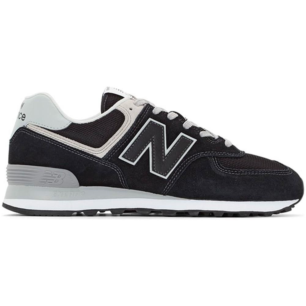 SNEAKERS NEWBALANCE LIFESTYLE UNISEX  MTZ LEATHER / TEXILE / OTHER - BLACK ML574EVB