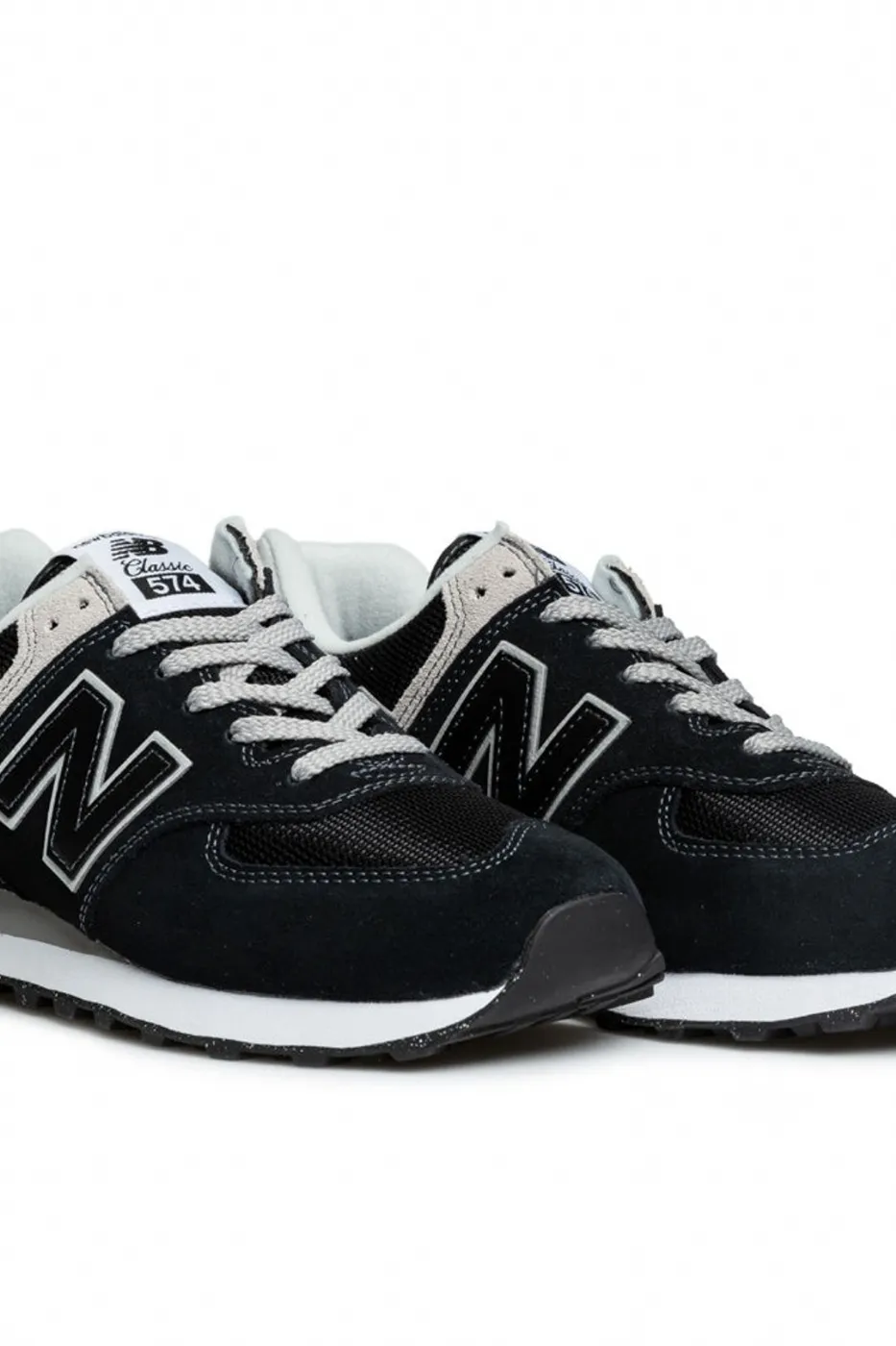 SNEAKERS NEWBALANCE LIFESTYLE UNISEX  MTZ LEATHER / TEXILE / OTHER - BLACK ML574EVB