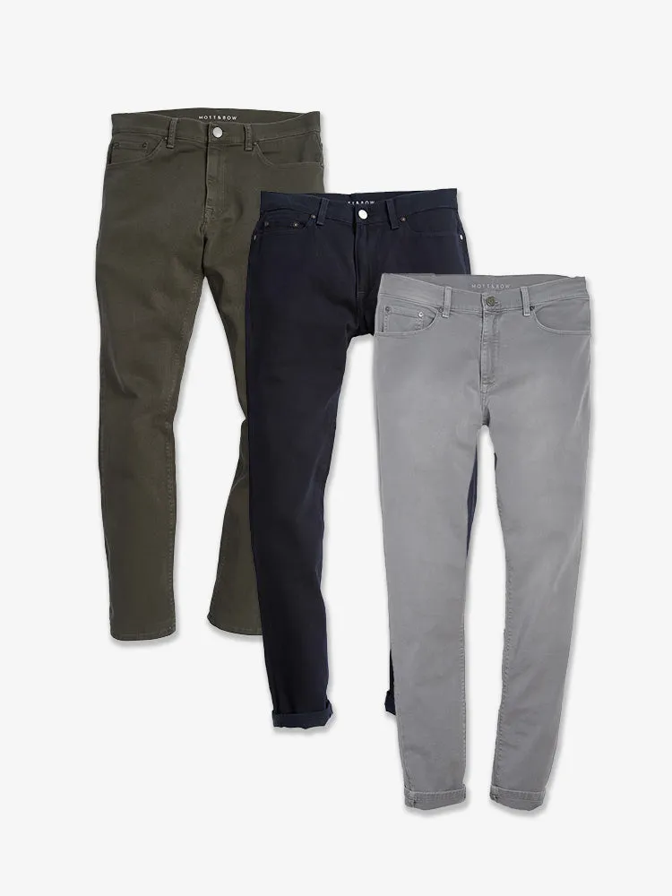 Straight Mercer Jeans 3-Pack