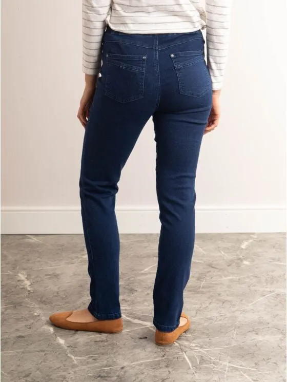 Super Stretch Jeggings in Navy