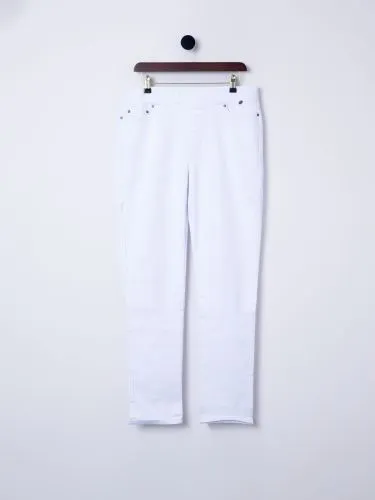 Super Stretch Jeggings in White