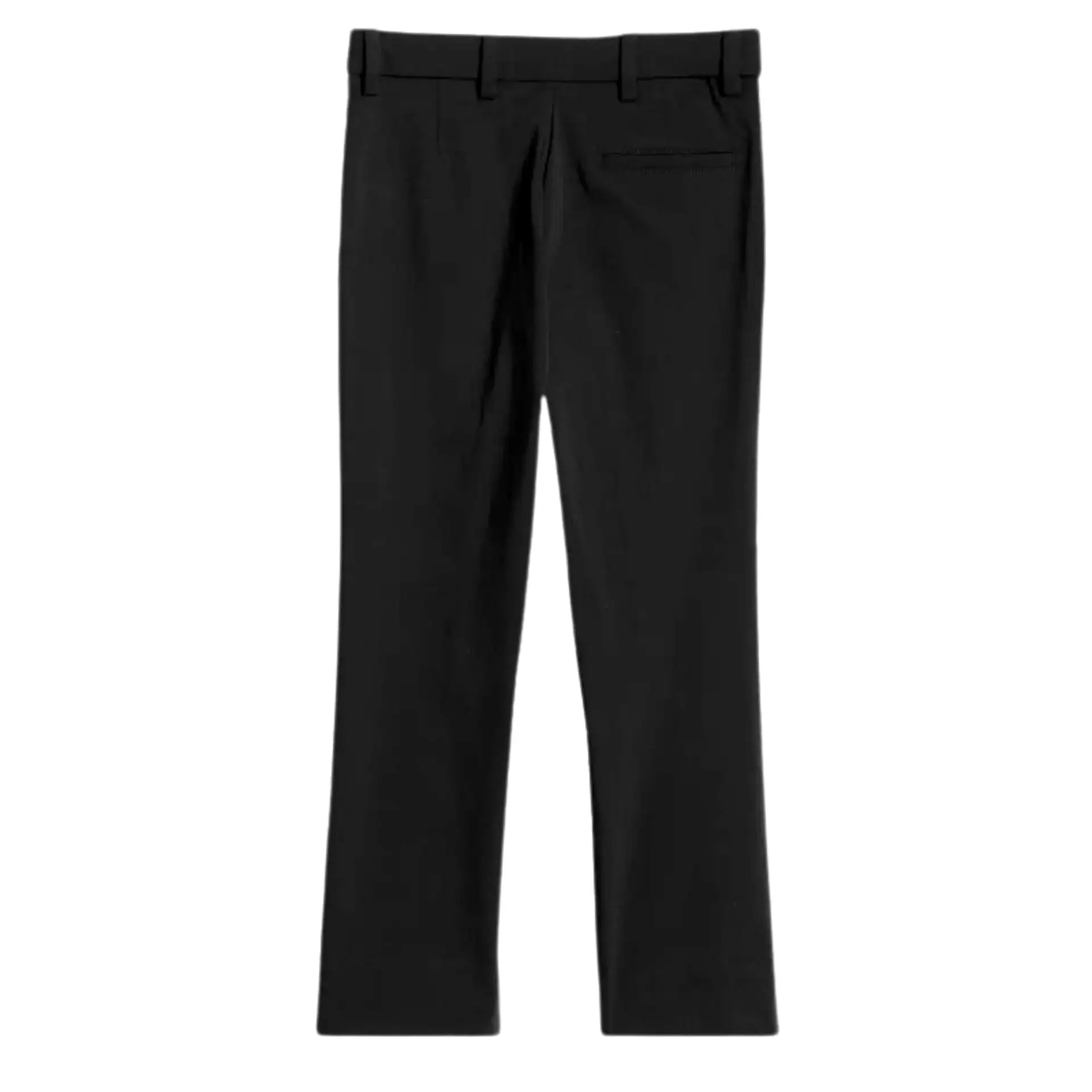 Tallia Boys Slim Black Twill Super Stretch Pants_ 1Y0002