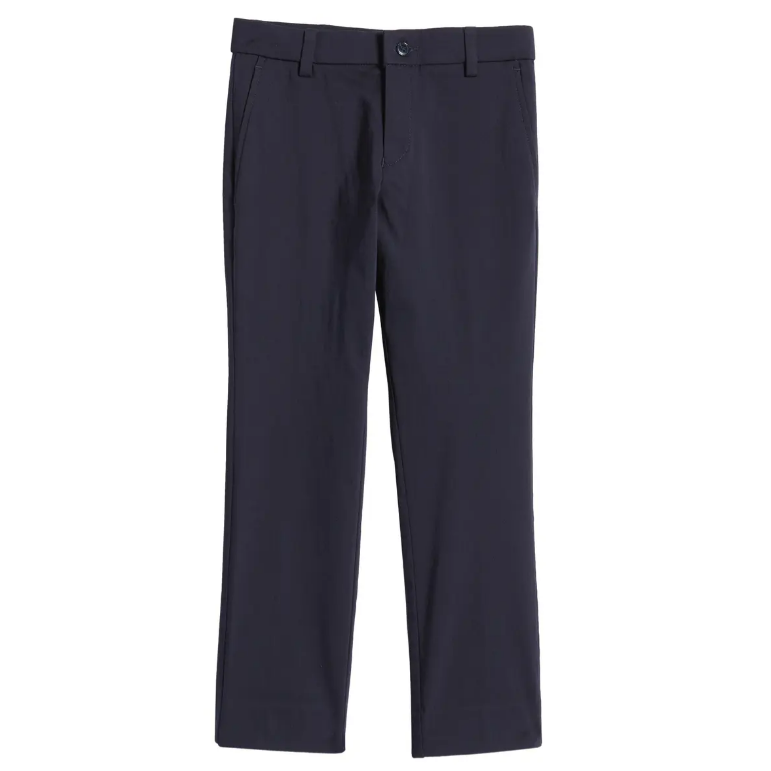 Tallia Boys Slim Navy Twill Super Stretch Pants_ 1Y0008