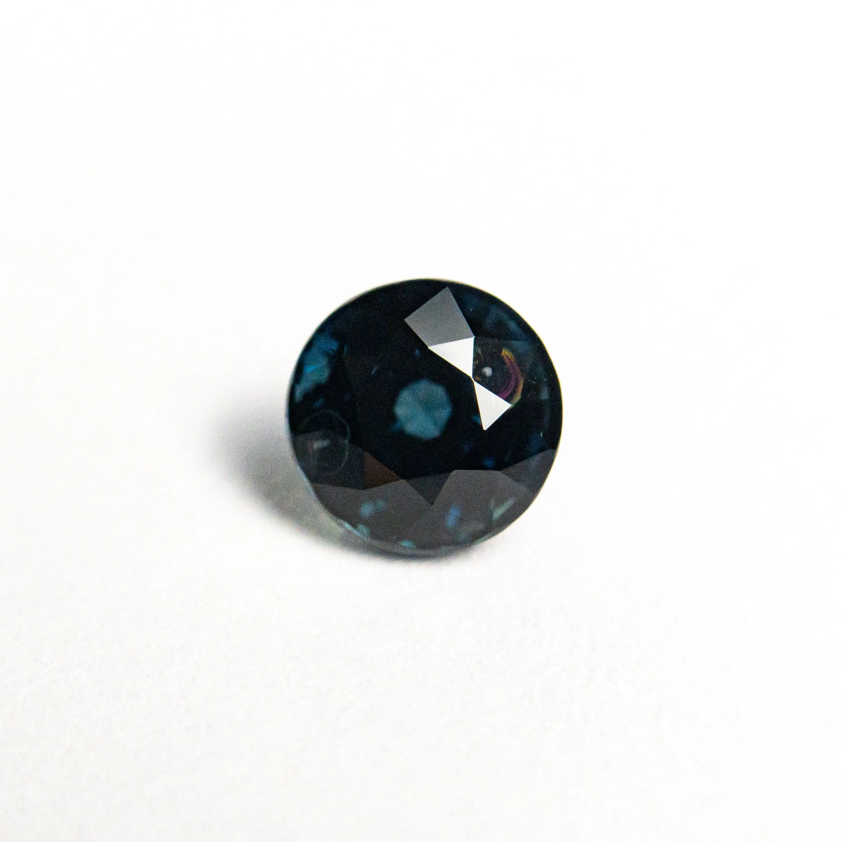 Teal-Blue Brilliant Sapphire - 0.95ct Round