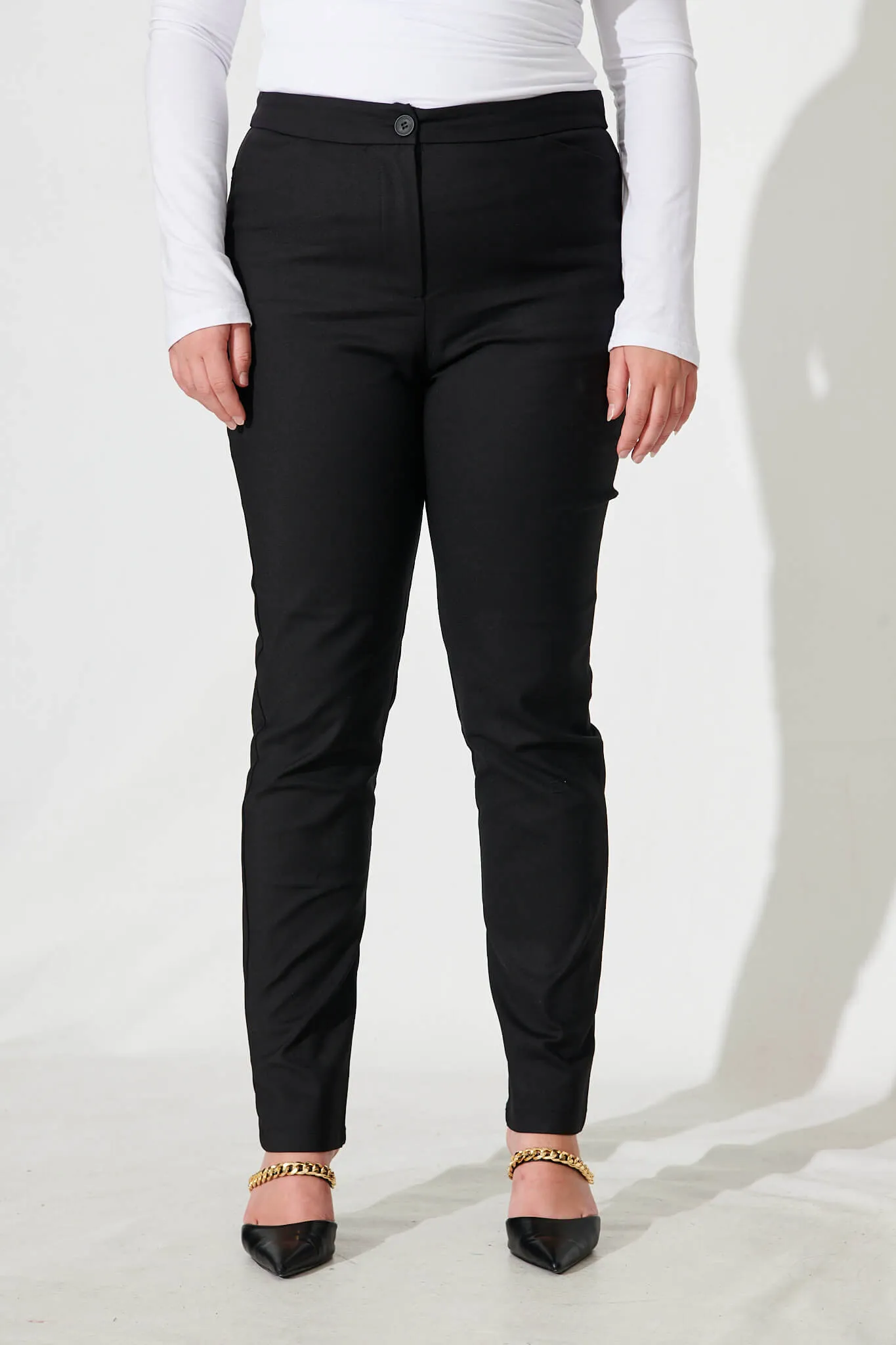 The Boss Pants In Black