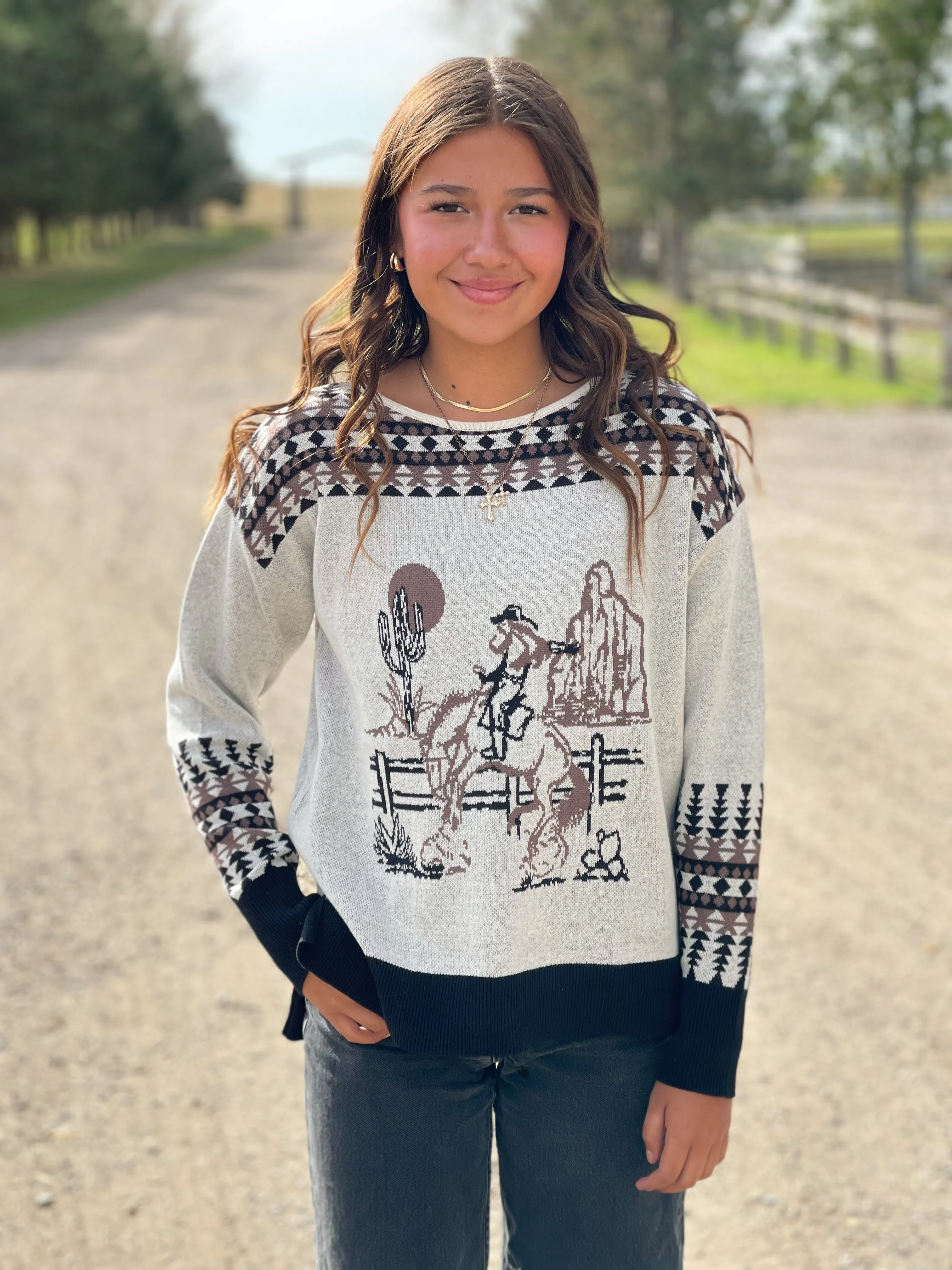 The Vintage Cowgirl Sweater