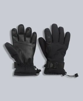 Toasty Kids Snow Gloves - Jet Black