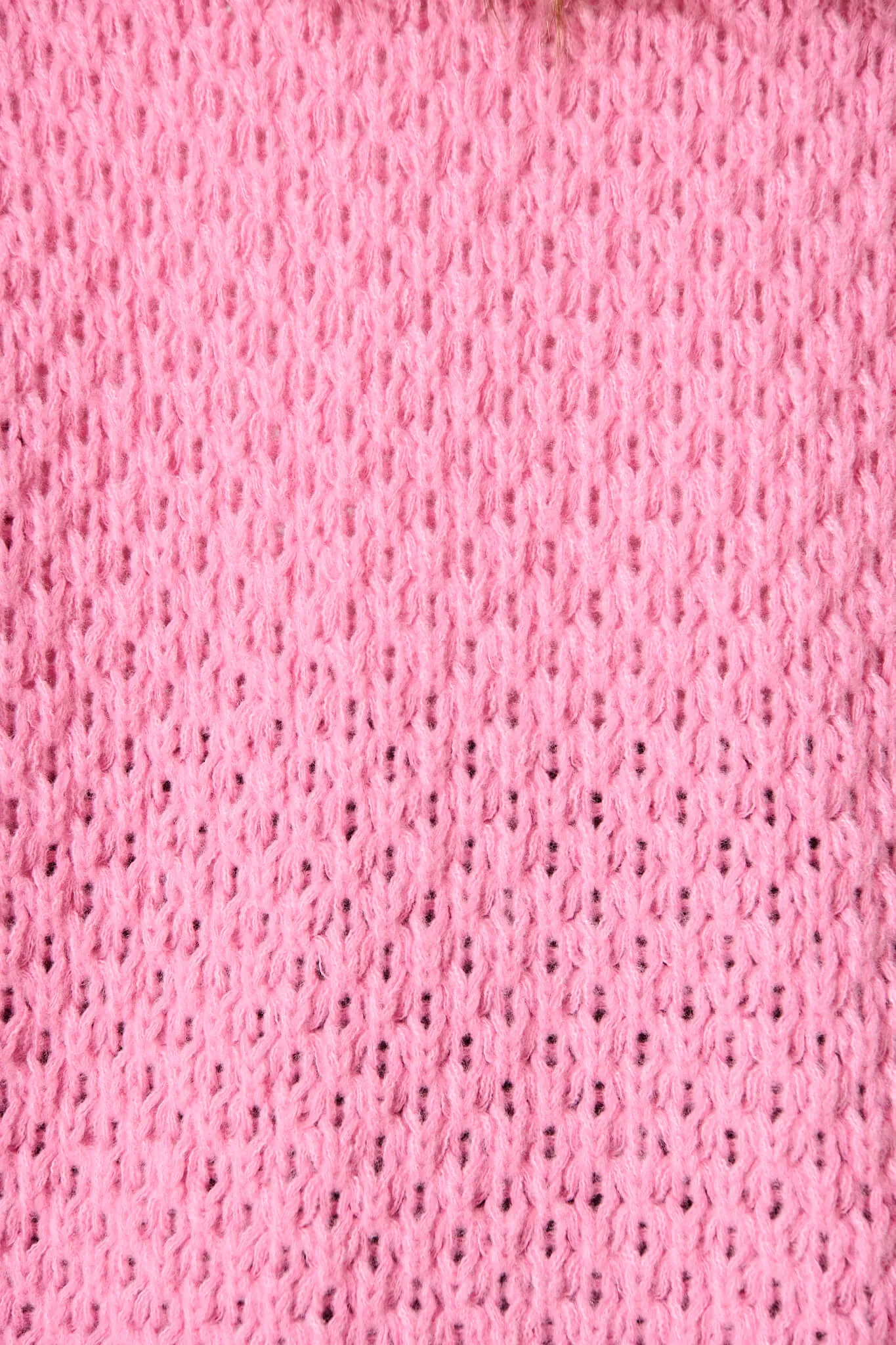 Tranquil Knit Cardigan In Pink Wool Blend