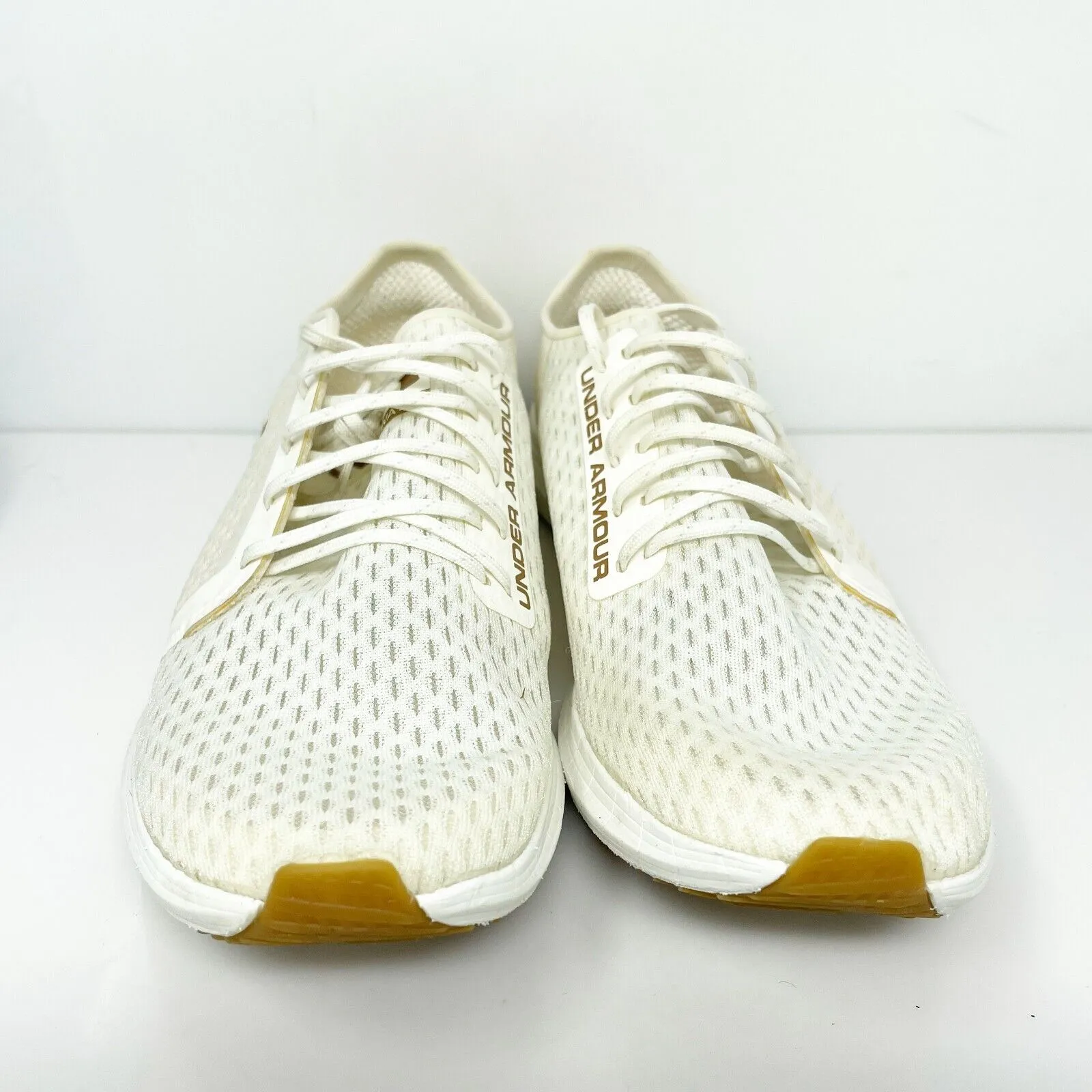 Under Armour Womens Sway 3000102-002 Ivory Running Shoes Sneakers Size 9