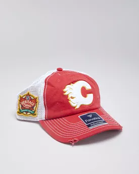 Unisex Calgary Flames Red Baseball Cap - O/S