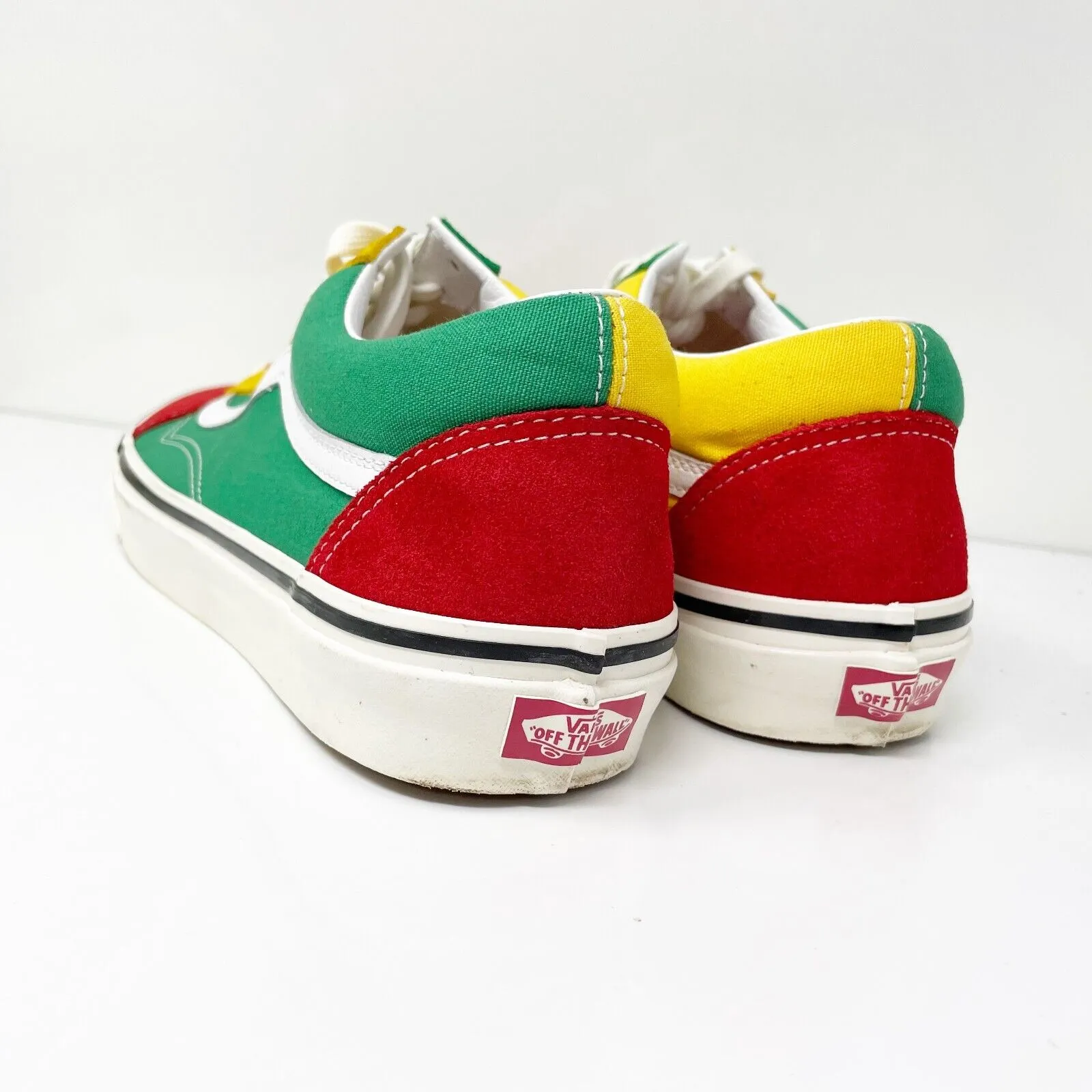 Vans Unisex Off The Wall 507452 Multicolor Casual Shoes Sneakers Sz M 10.5 W 12