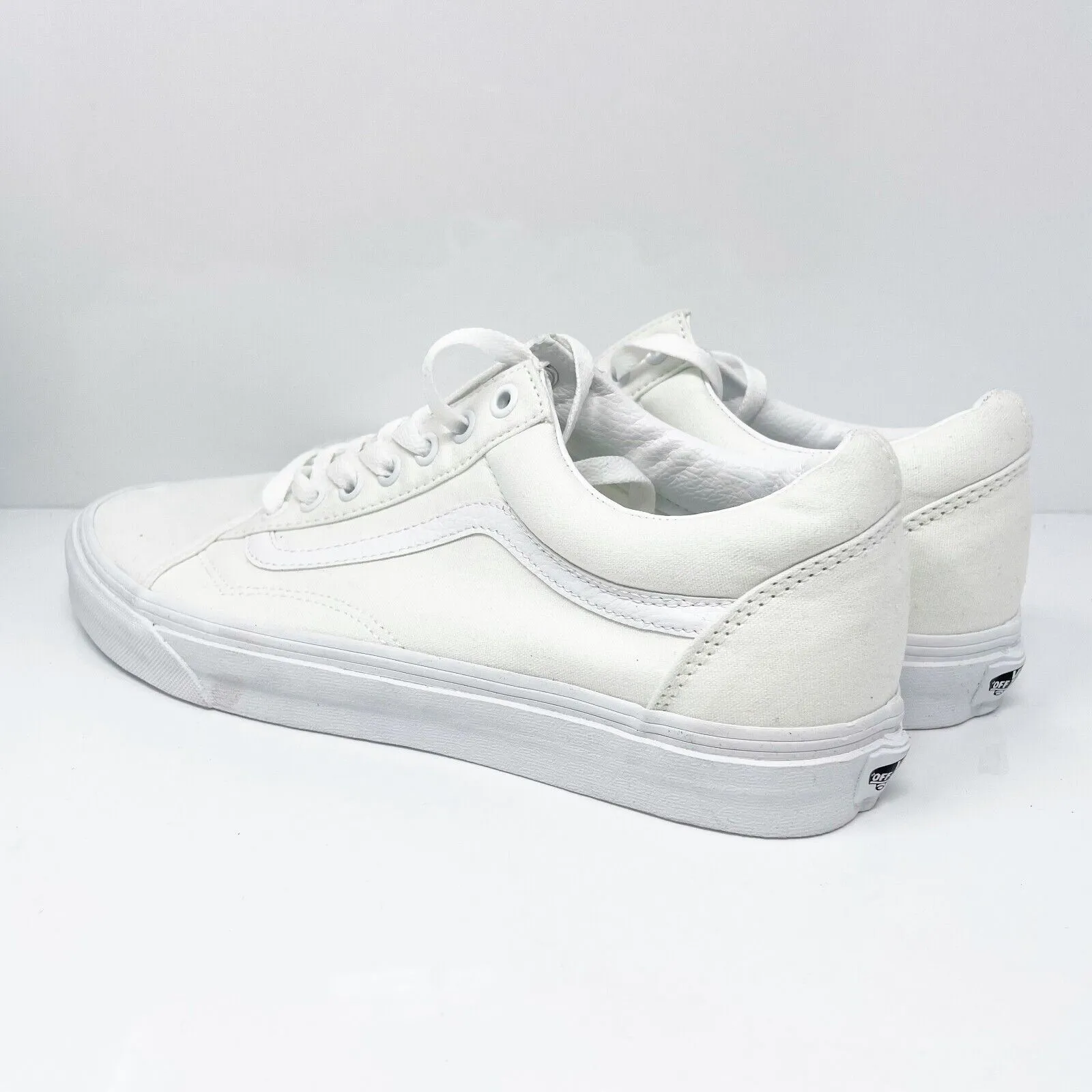 Vans Unisex Off The Wall 508731 White Casual Shoes Sneakers Size M 10.5 W 12