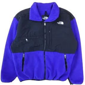 Vintage Black And Blue NorthFace Fleece - L