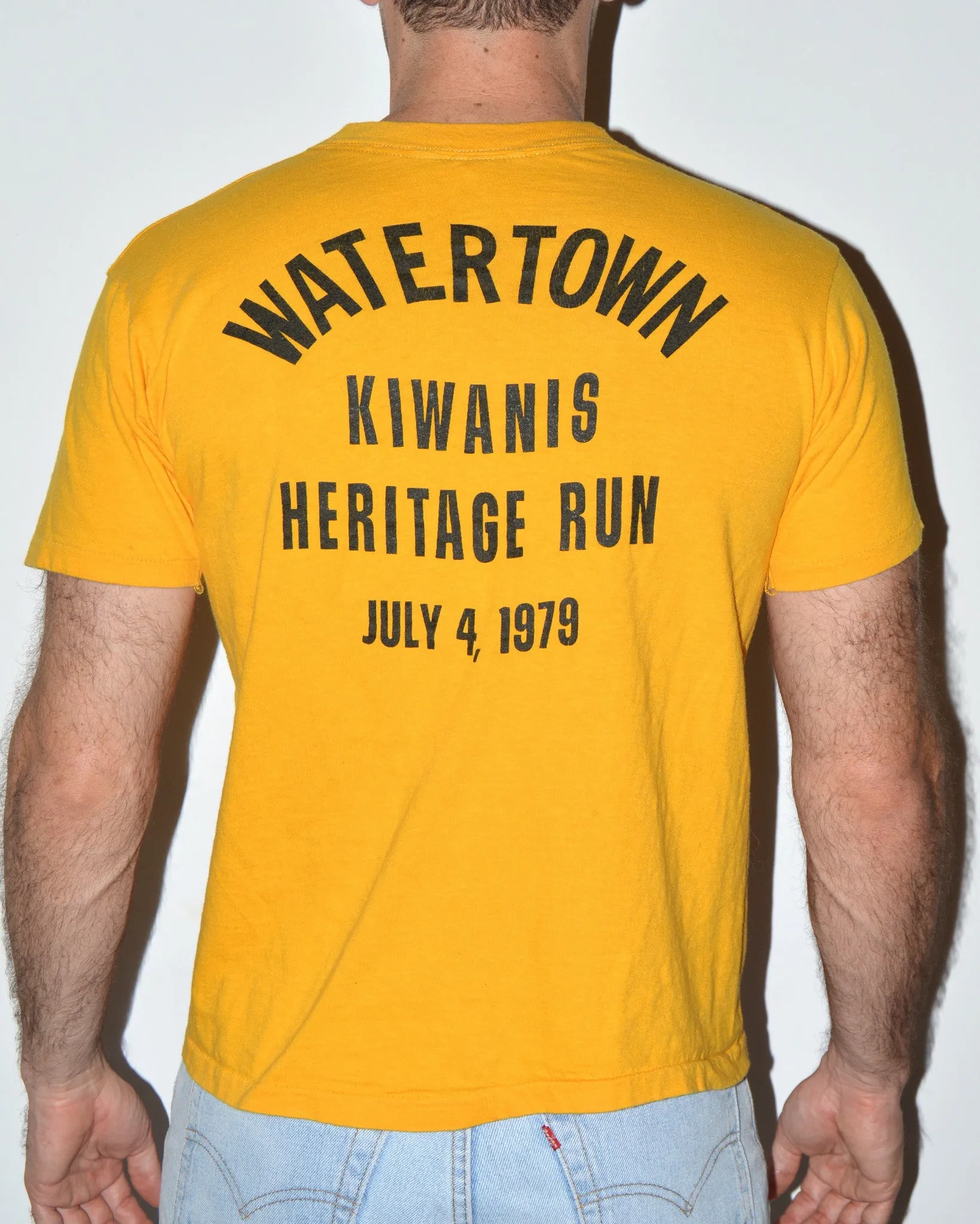 Vintage Nike Run 1979 Watertown Massachusetts Pinwheel T-Shirt sz L