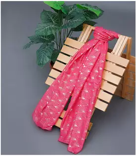 WA1314-PINK-Scarf For Women