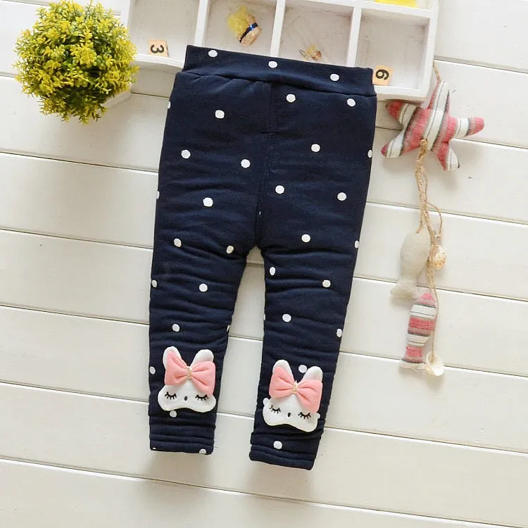 Warm Bunny Girl Trousers