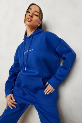 Woman Oversized Embroidered  Hoodie