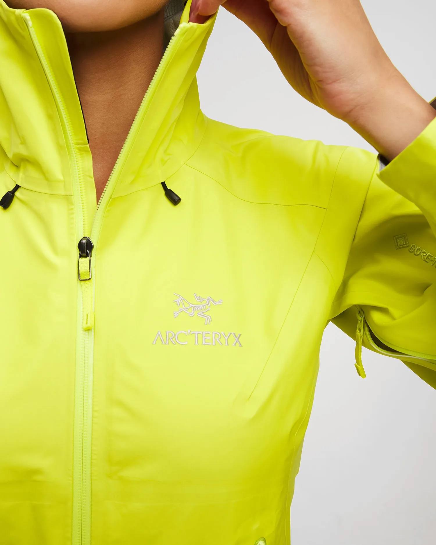 Women's yellow membrane jacket Arcteryx Beta LT x000006716-1427