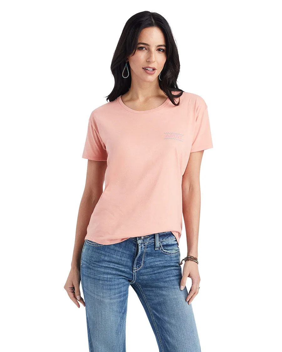 Women's Ariat Cross Stitch Tee