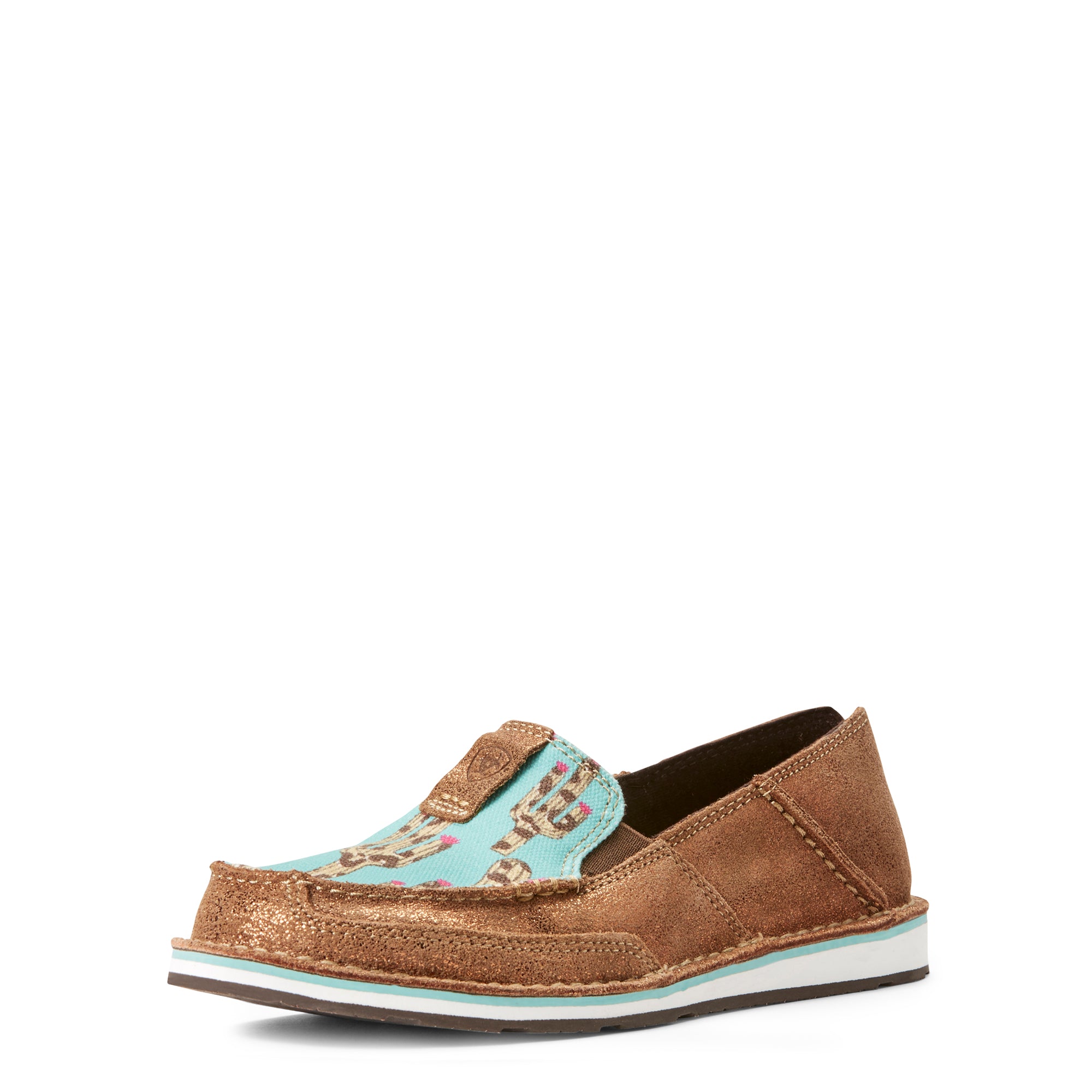 Women's Ariat Cruiser Metallic Bronze / Leopard Cactus