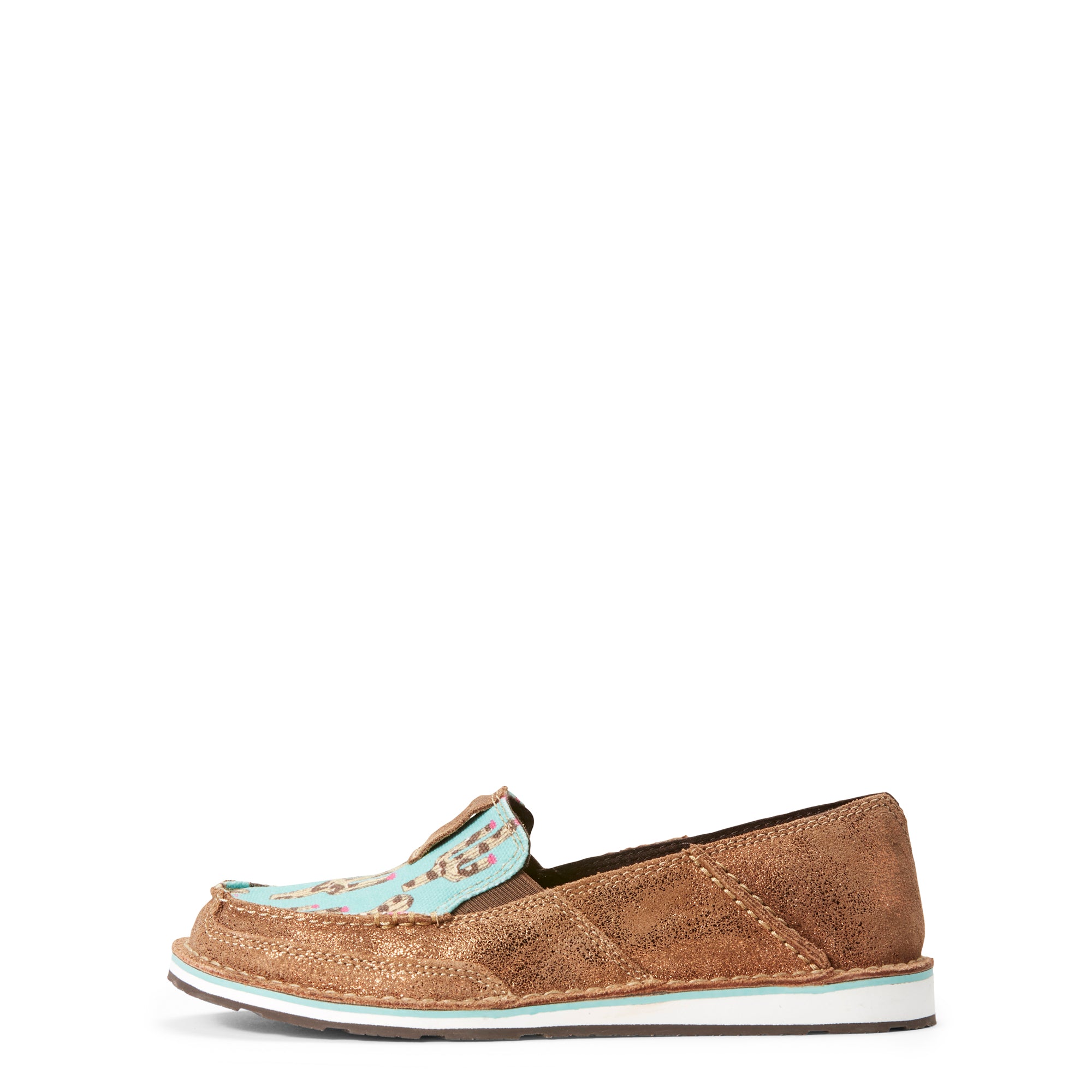 Women's Ariat Cruiser Metallic Bronze / Leopard Cactus