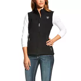 Women's Ariat New Team Softshell Vest Black