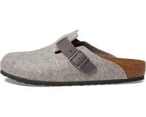 Women's Unisex Birkenstock Boston - Wool/Leather (Unisex) (Narrow)