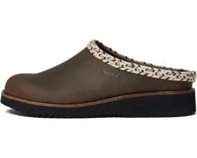 Women's Unisex Simple Original Clog - Leather